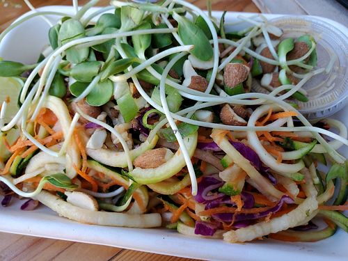 Raw Pad thai at NW Raw in Ashland