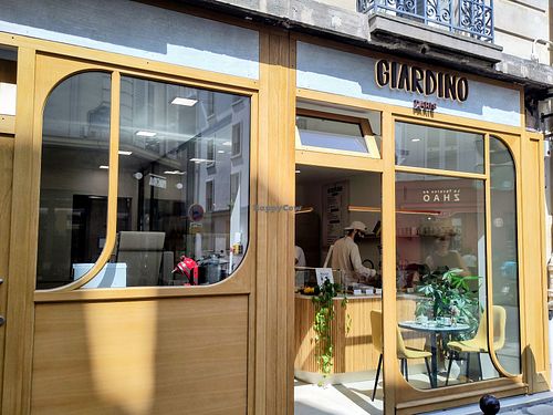 Façade at Giardino Paris｜Pâtisserie & Café in Paris