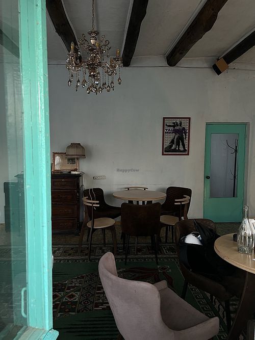 also indoor seating  at Joydaman in Tashkent