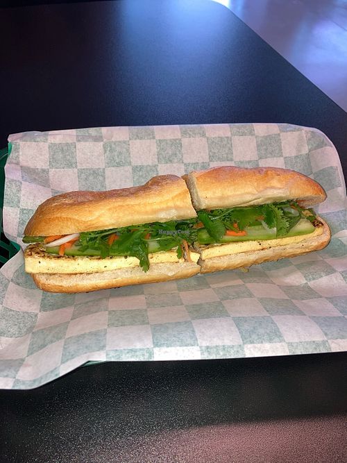 Tofu Sandwich Yum  at Banh-Tastic in Visalia