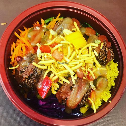 currito bowl at We Love Falafel in Brighton