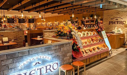 Storefront at Pasta & Tapas Pietro - Ikebukuro in Tokyo