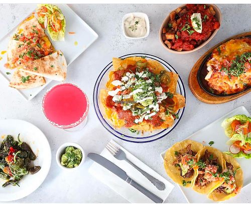 All visible dishes can be made vegan. at Viva Dalston in North London
