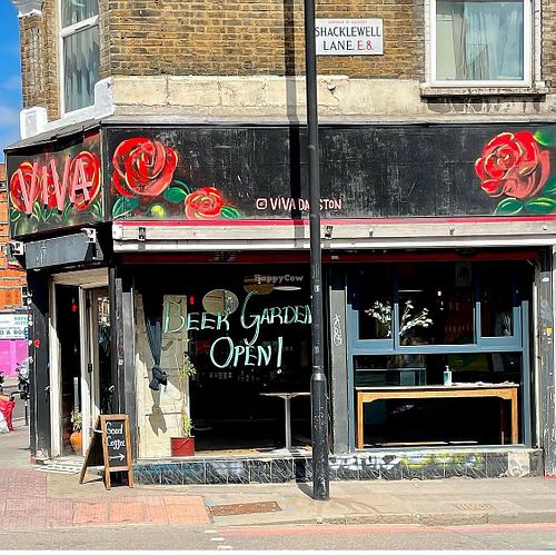 Viva from outside at Viva Dalston in North London