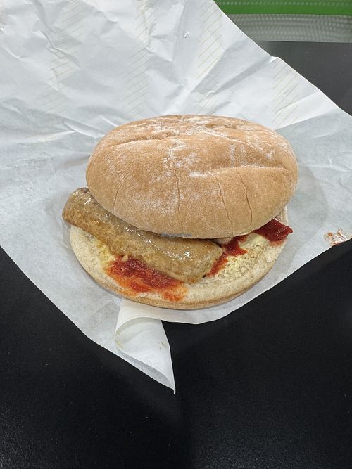 Sausage Bap   at Mk Munchbox in Milton Keynes