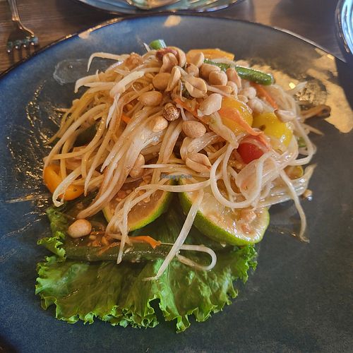 Papaya Salad at Sip Saam Thai of San Antonio in San Antonio