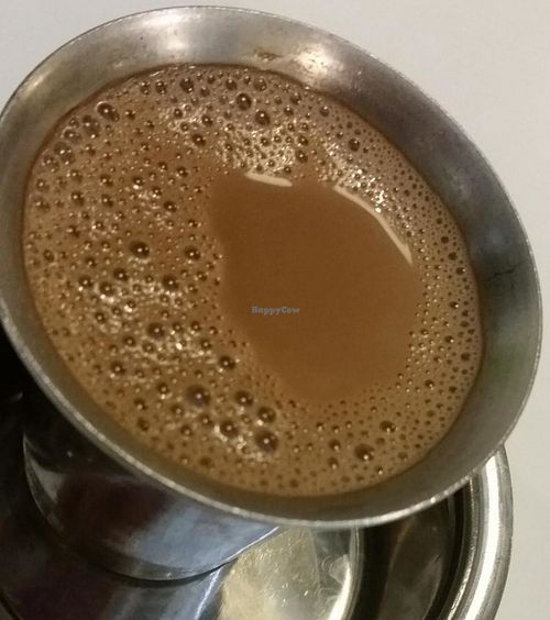 Indian tea at Saravana Bhavan - Tanjong Pagar in Central Singapore