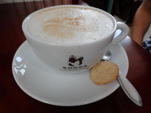 Chai latte at Koffie ende Koeck in Amsterdam