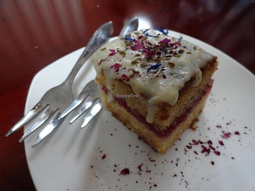 Petit four de l'amour at Koffie ende Koeck in Amsterdam