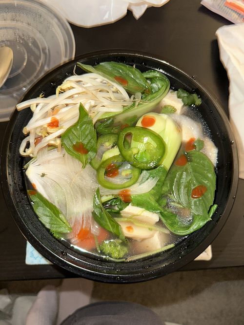 vegan pho  at NAM'S PHO in Annapolis