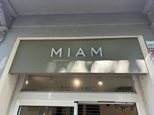 Miam Brunch & coffee  at MIAM in Barcelona