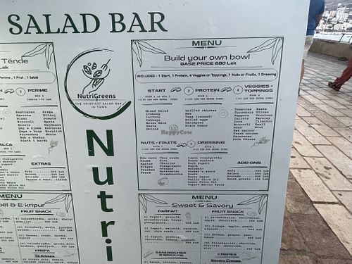   at NutriGreens Salad Bar - Food Stall in Sarande