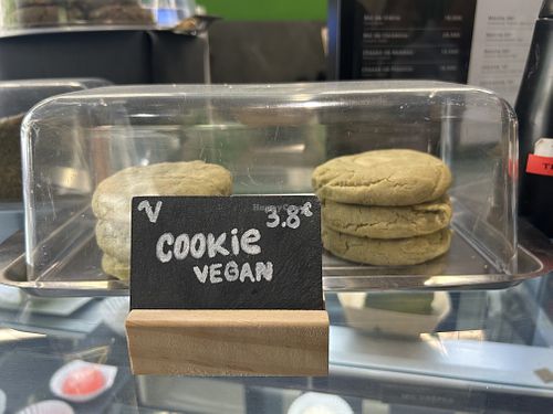 Vegan cookies  at Matcha Crew in Barcelona
