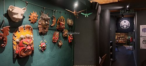 Interior at Hinterland Alcohol-Free Bar and Cafe in Manchester