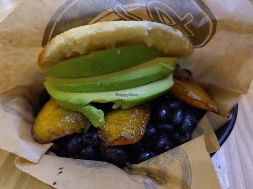 at La Arepera in Madrid