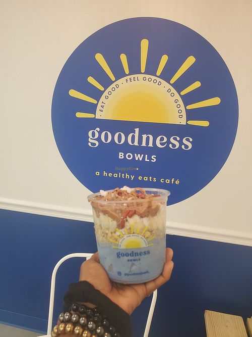Bae-by blue at Goodness Bowls  in Collegeville