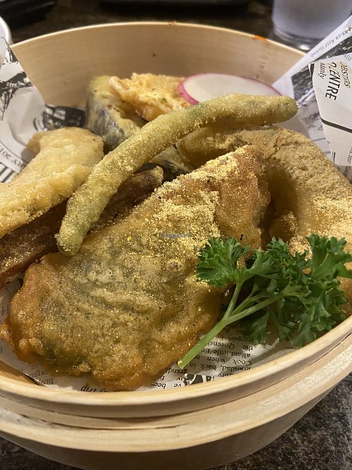 Tempura veggie   at @ Jin's Place  in Fairy Meadows
