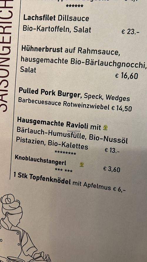 sasionale Gerichte (März 2026)  at Freund's Lokal in Eferding