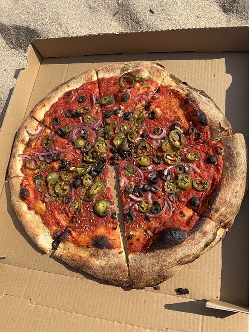   at Stoney's Pizza  in Huntington Beach