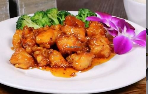 Mango Tofu at Tin Corner in Frederick