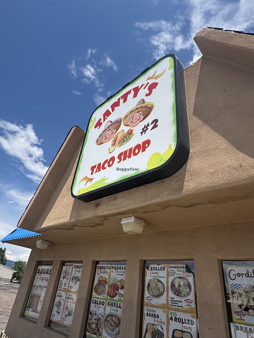 Storefront   at Santy's Taco Shop in Chama