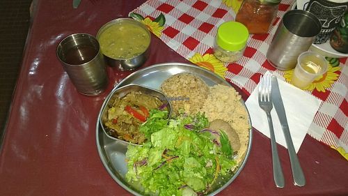 Dish at Radhe Shyam Refeitorio in Rio De Janeiro