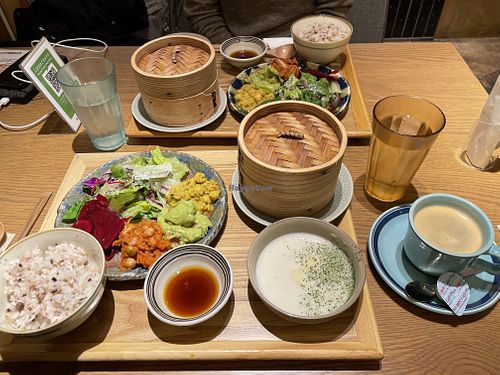   at Musi Vege Cafe Namba City in Osaka