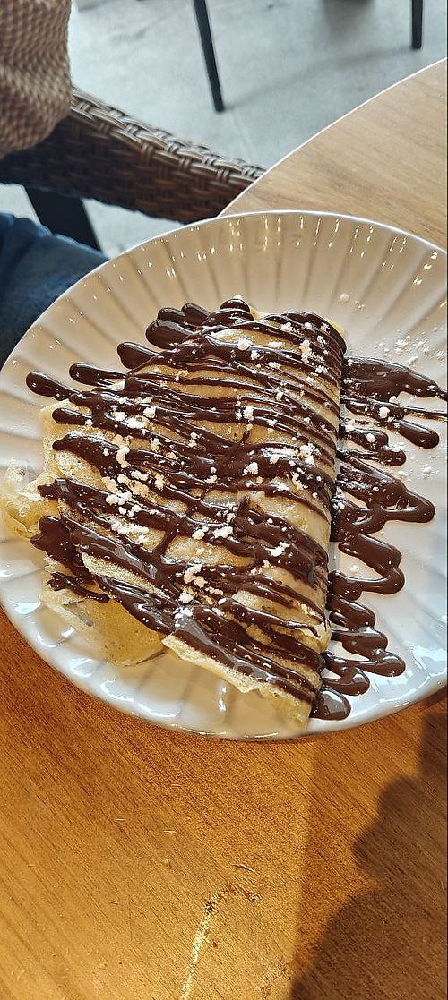 Vegan Nutella crepe at Yummy Brunch in Malaga