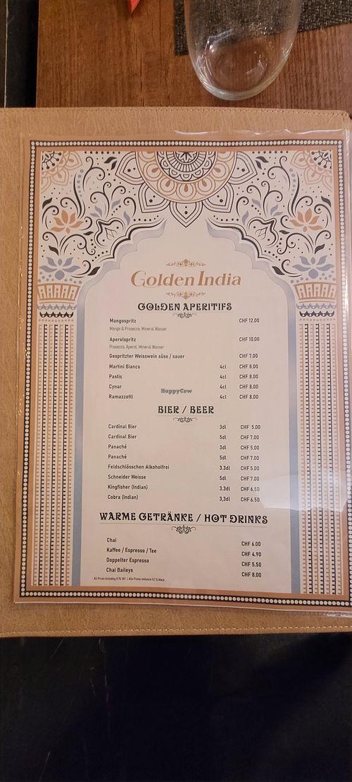  at Golden India in Zurich