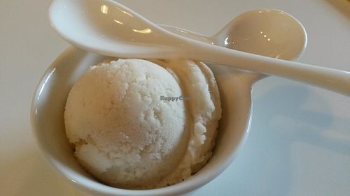 soya ice cream at Bean and Us in Bangkok