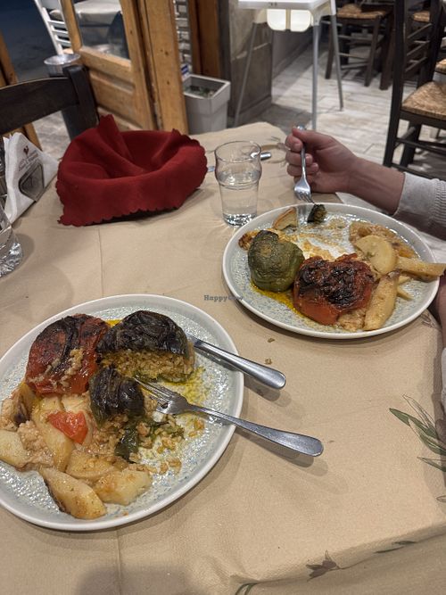 Stuffed veggies!  at Danaos & Anastasis in Nemea