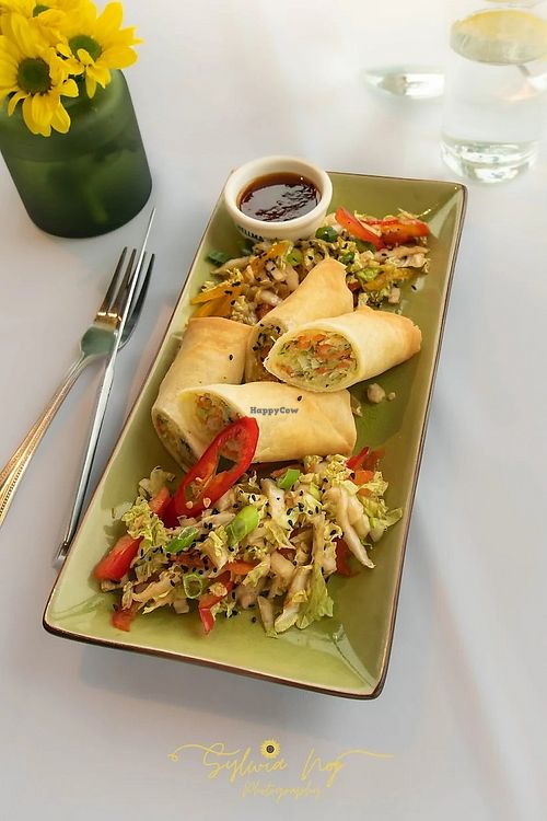 Vegetable Spring Rolls at The Gourmet Foodie in Roscrea