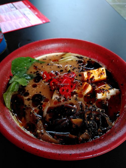 Spicy miso ramen at Bone Daddies - Leicester Square in London