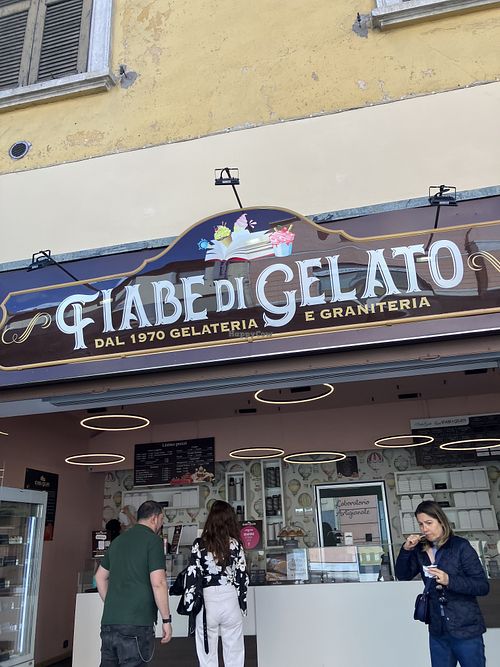Entrance  at Fiabe di Gelato in Parabiago