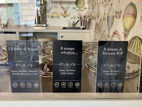 Sherbets  at Fiabe di Gelato in Parabiago