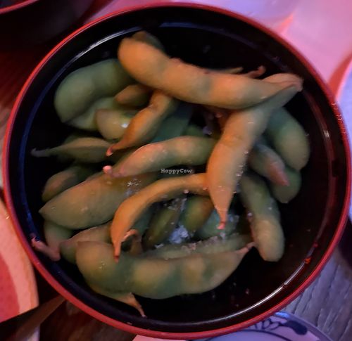 edamame!  at Blue Sushi Sake Grill in Chicago