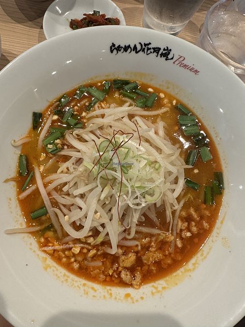 The vegan ramen 🥢  at Ramen Kagetsu Arashi - Ginza in Tokyo