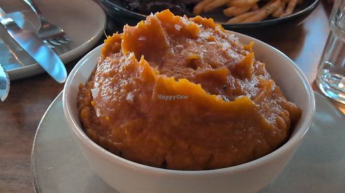 Mashed sweet potatoes at The Monroe in Orlando