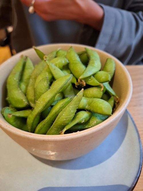 Edamame at Asian Foodhall in Landshut
