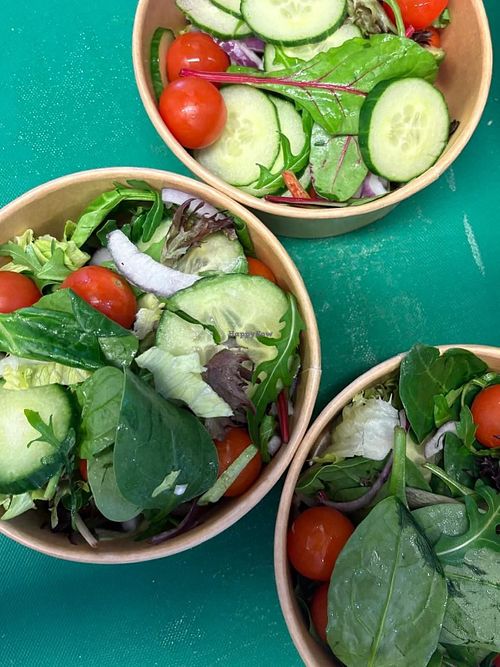 Salad at All Aboard in Clitheroe