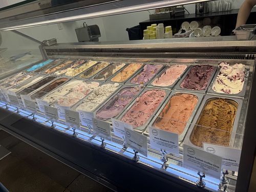   at Gingers Divine Ice Cream in El Segundo