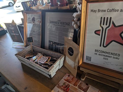 Inside at May Brew Coffee and Tea Co in Bloemfontein