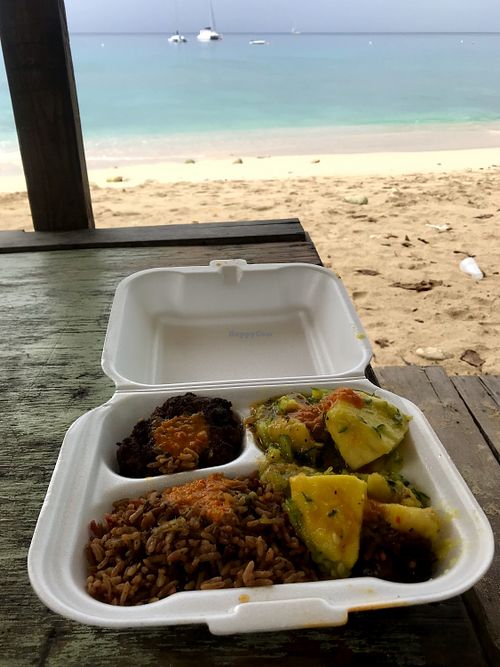 Meal with a view at Papa Earl - Mobile Food Vendor in Mount Standfast