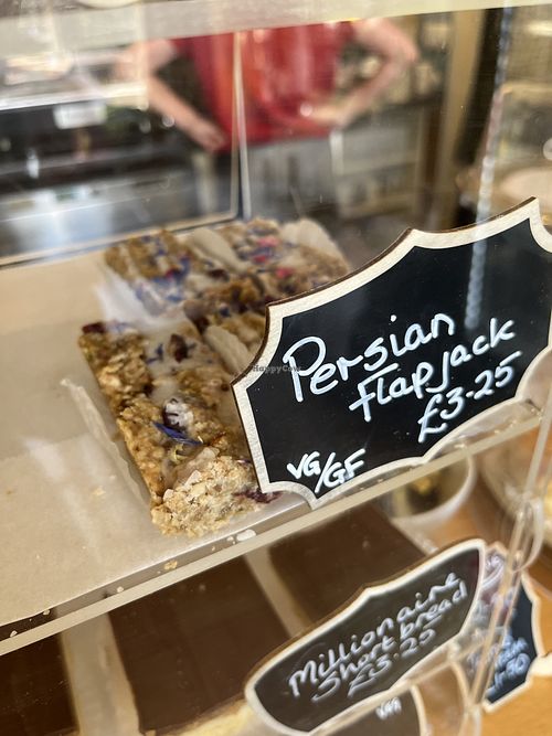 Vegan optionns  at Foyers Stores, Post Office & Cafe in Inverness