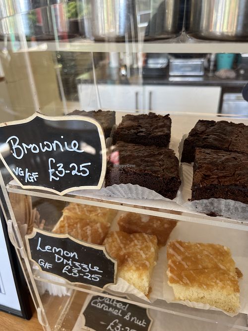 Vegan optionns  at Foyers Stores, Post Office & Cafe in Inverness