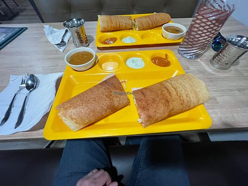 Vegetarian dosa  at Krishna Dosa Grill Regina in Regina