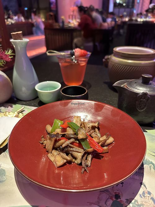 Another mushroom mixed dish  at Shuyanfu - 蜀宴府 in Chengdu