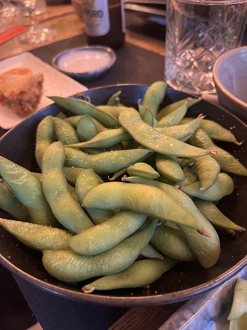 Edamame  at Dou Liu Ice Town in Kaohsiung