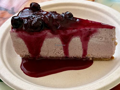 Blueberry cheesecake   at Amita Garden in Ukiah