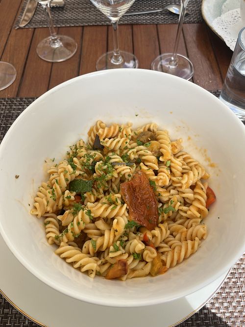 Pasta main course   at La Table du Clos - Le Clos Corbier in Ay-champagne
